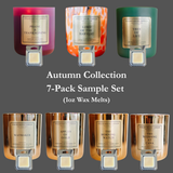 Autumn Collection 7-Pack Sample Wax Melt Set