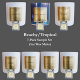 Beachy/Tropical 7-Pack Sample Wax Melt Set